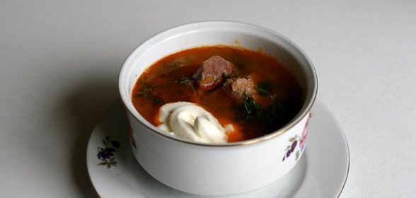 Солянка из квашеной капусты с мясом