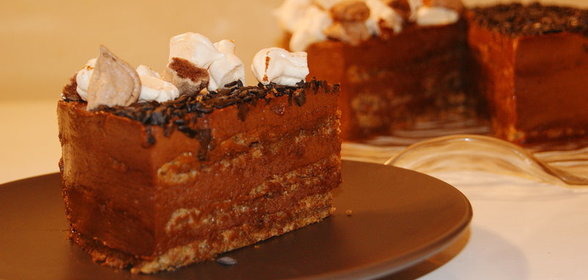 Шоколадно ореховый тортДУЭЛЬ