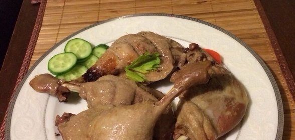 Утиные ножки, копчёные в домашних условиях