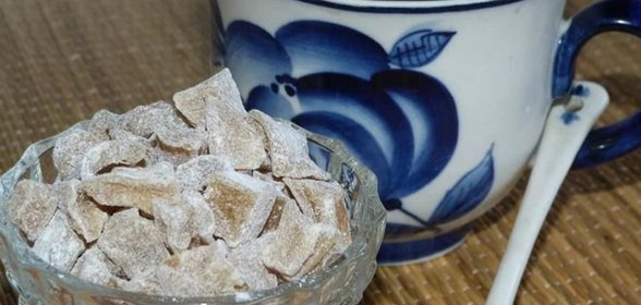 Цукаты из имбиря