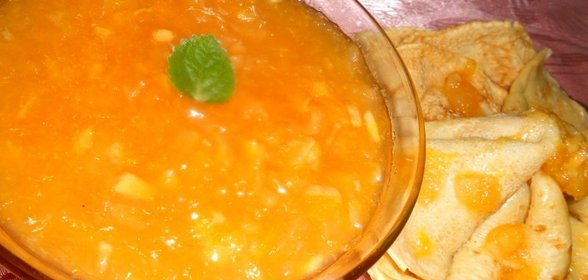 Яблочно-апельсиновый джем