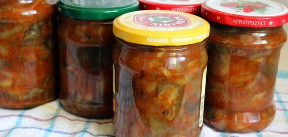 Грибы в томатном соусе на зиму