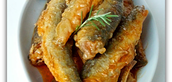 Sardinas en escabeche.(Сардины в маринаде)