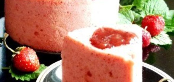 Торт-суфле Осиная талия с низкокалорийным конфитюром Darbo