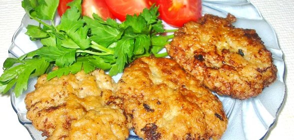 Отбивные из фарша