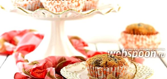 Маффины с ягодами из варенья