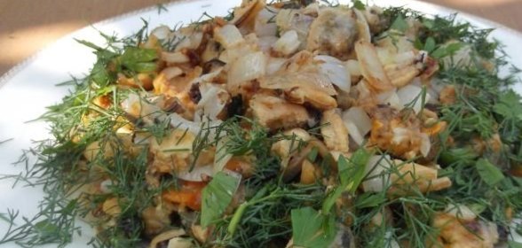 Савойская капуста с маслом