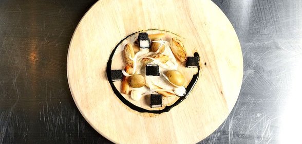 Масляная рыба с корнеплодами