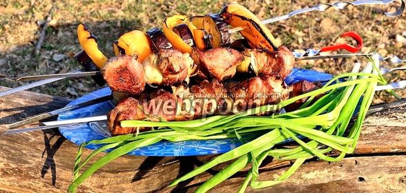 Шашлык из свинины классический на уксусе