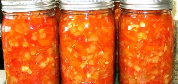 Кабачки с морковкой и чесноком на зиму