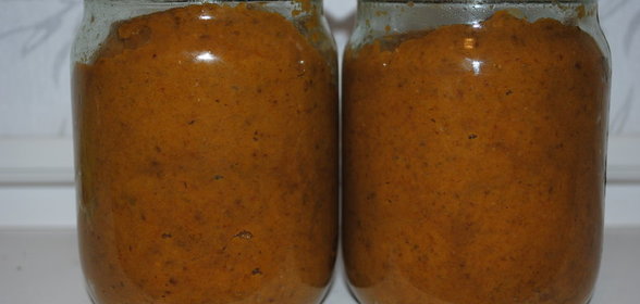 Кабачковая икра консервированная