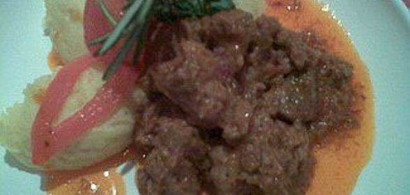 Перкельт - мясной гуляш