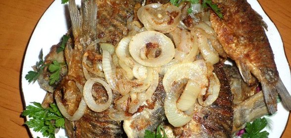 Жареные карасики