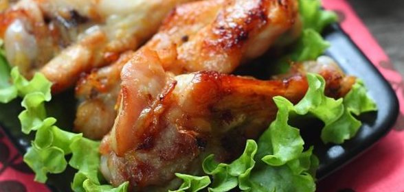 Куриные крылышки в апельсиновом маринаде