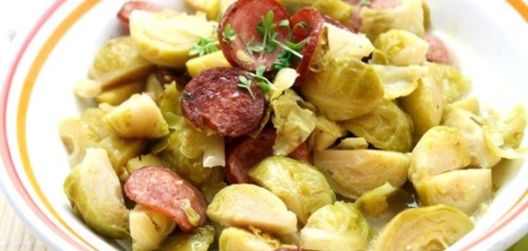 Брюссельская капуста по‑вестфальски