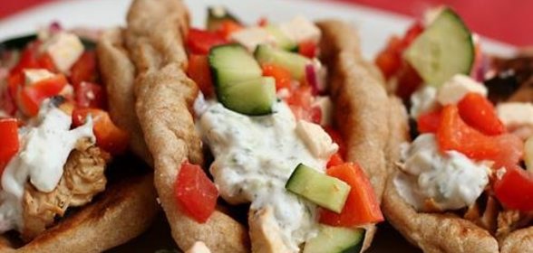 Гирос с курицей