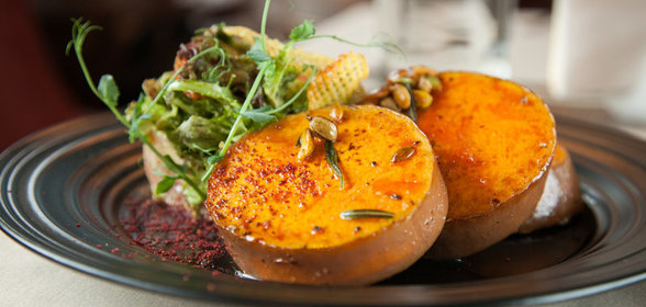 Стейк из тыквы