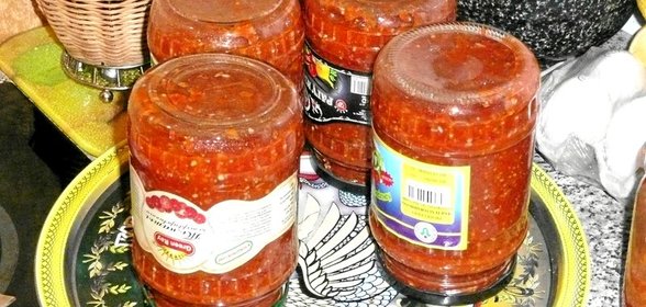 Аджика корейская на зиму