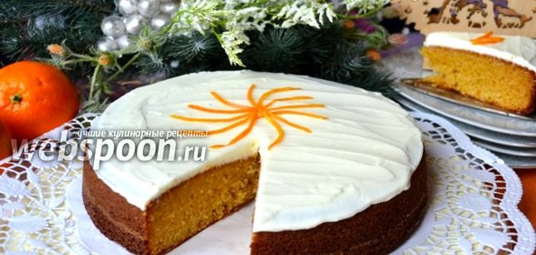 Пирог апельсиновый