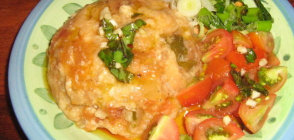 Сладкий перец с яблоками в маринаде