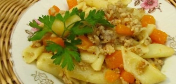 Печеная тыква с маслом