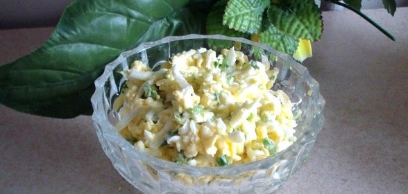 Салат из плавленых сырков