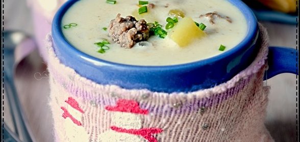 Чизбургер-суп