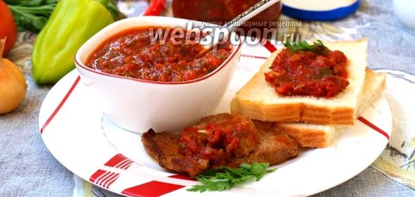 Острый томатный соус к мясу