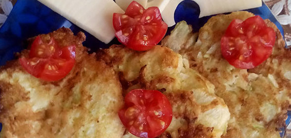 Кабачково-манные дранники