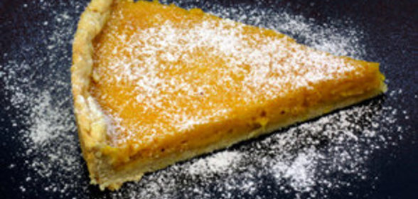 Тыквенный пирог с изюмом и апельсином