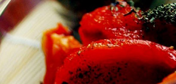 Печеный сладкий перец