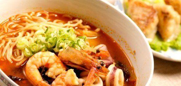 Яки удон (лапша с морепродуктами по‑японски)