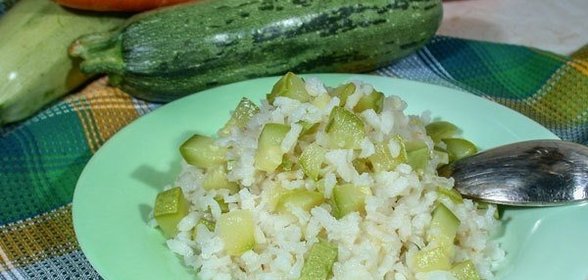 Ризотто с кабачками