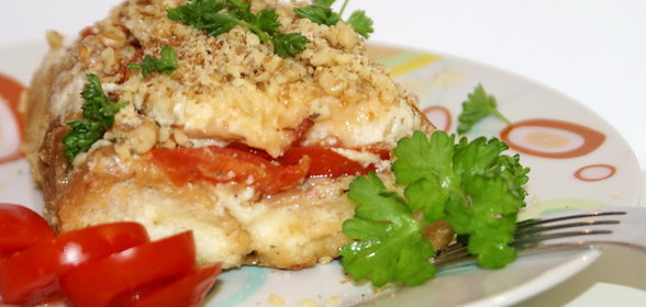 Хлебная запеканка