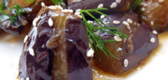 Баклажаны Божьи коровки