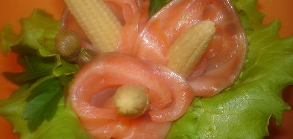 Закуска Цветочки от Эммочки