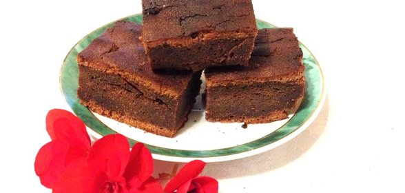 Пирог с горьким шоколадом