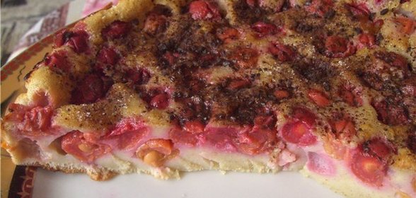 Cerise klafuti ( Вишневый клафути )