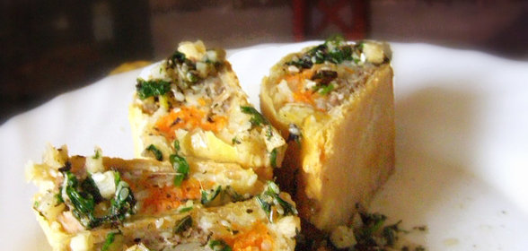 Мясной рулет