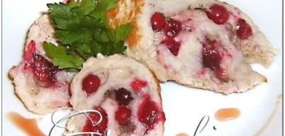 Свинина с клюквой