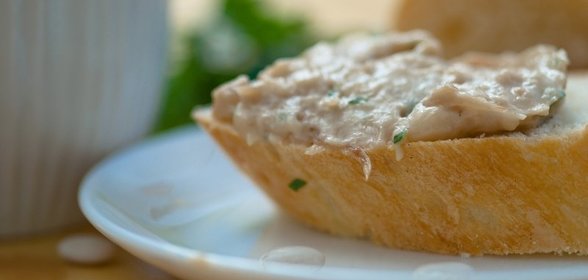 Фасолевый паштет