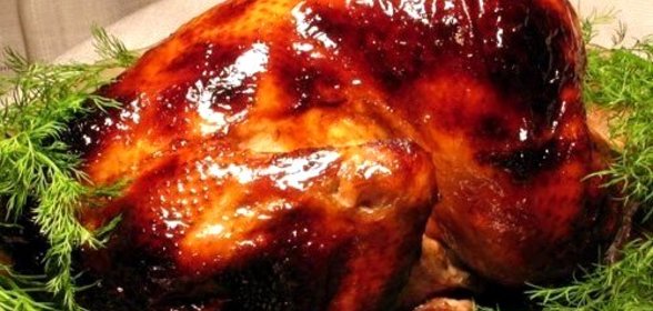 Курица в гранатовом соусе