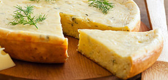 Сырный кекс в мультиварке