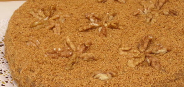 Торт со сметанным кремом