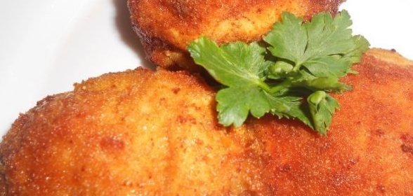 Шницель из шампиньонов