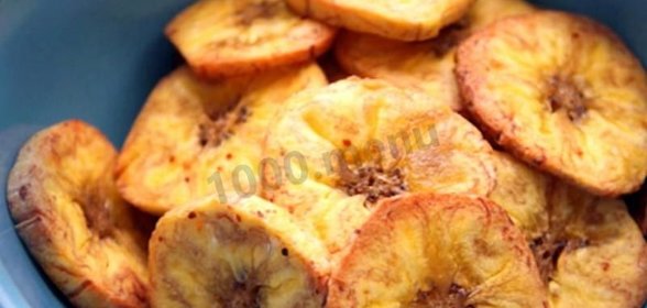 Банановые чипсы