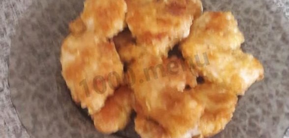 Жареные куриные грудки в кляре
