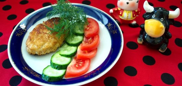 Куриные котлеты в блендере