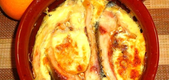 Запеканка из овощей и рыбы