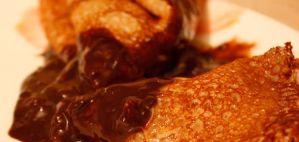 Пирог с ежевикой